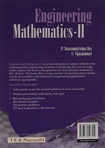 Engineering Mathematics-II, 1e