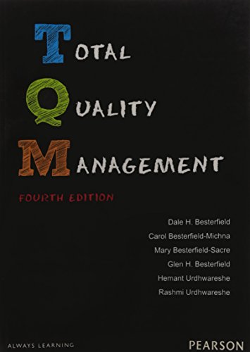 Total Quality Management 4e book cover