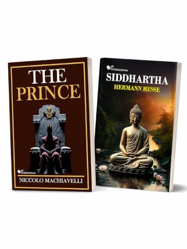 Siddhartha + The Prince | Combo Set of 2 Books | Hermann Hesse, Niccolo Machiavelli | For Philosophical Fiction Lovers | Paperback