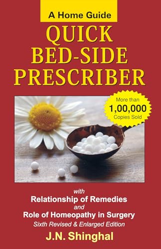 HOMOEOPATHIC QUICK BEDSIDE PRESCRIBER(A HOME GUIDE) book cover