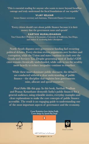 Fiscal Fables: A Citizen’s Guide to Public Finance | A Simple Book on Indian Economy, Public Finance and Fiscal Budget of India