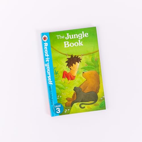 Ladybird Read It Yourself Tuck Box Level 3: 8 Books Box Set (The Elves and the Shoemaker, Hansel and Gretel, Jack and the Beanstalk, Rapunzel, Aladdin, Puss in Boots, The Jungle Book, Thumbelina)