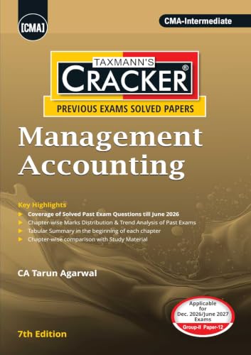 Taxmann's CRACKER COMBO for CMA Intermediate | Dec. 2026/June 2027 Exams | Group II – Papers 9 to 12 | CRACKER Series | OMSM, CAA, FMDA, and MA | July 2026 Edition | Set of 4 Books
