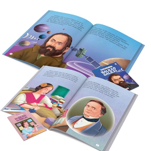 Story Books for Kids - World Famous Personalities (Set of 20 Books) (Illustrated) - Scientists, Entrepreneurs, Leaders - Biographies for Kids - Steve ... Newton, Abraham Lincoln, Churchill