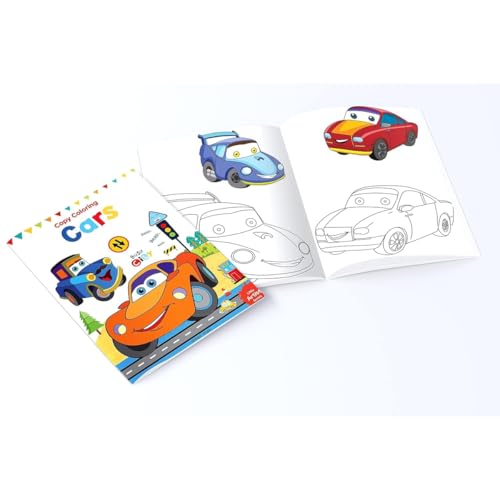 Colouring Books | Pack Of 12 Copy Colour Books For Children | Premium Paper Quality | Wonder House Books