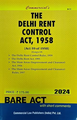 Delhi Rent Control Act, 1958, Latest Bare Act