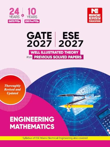 GATE & ESE Prelims 2027 Engineering Mathematics: Theory + Solved Papers