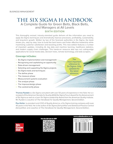 The Six Sigma Handbook, Sixth Edition: A Complete Guide for Green Belts, Black Belts, and Managers at All Levels