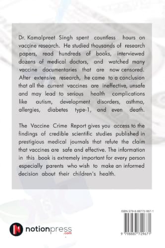 The Vaccine Crime Report : Must Read Before You Decide to Vaccinate Your Child