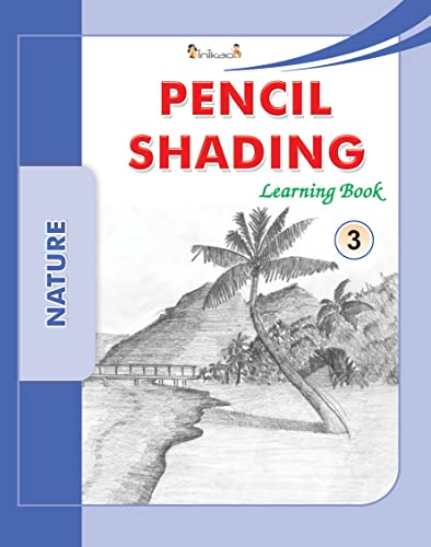 Inikao's Pencil Shading Adventures for Kids: Beginner's Guide Collection | Animals, Fruits, Nature | 4-Book Set (Step by Step Activity Book on Draw and Colouring)