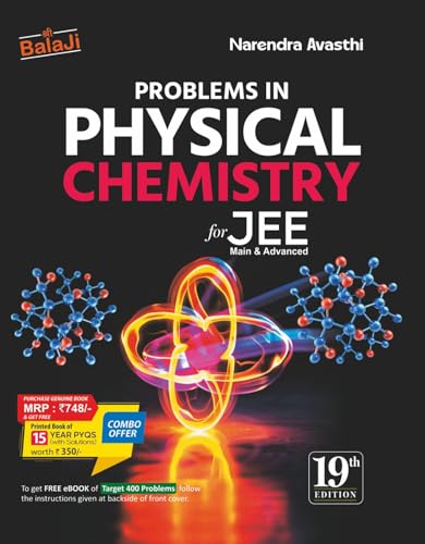 Balaji Problems in Physical Chemistry for JEE (Main & Advanced) - 19th Edition, 2026