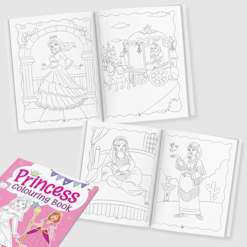 Princesses Colouring Book for Kids - Colouring Activity Book - Gift to children for painting, drawing and colouring - Age 2+ - Activity Colouring Book for Children