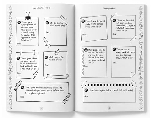 Epic and Exciting Riddles Book of Jokes, Puns, and Puzzles