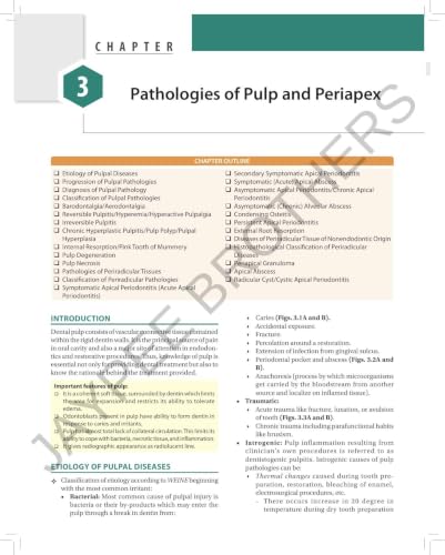 Textbook of Endodontics, 5/E for BDS, MDS Students and Practicing Dentists | Root Canal Guide with Rotary Instruments, Bioceramics, Vital Pulp Therapy | Chapter-wise University Exam Questions: 1