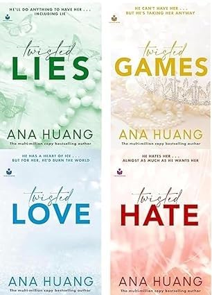 Twisted Series 4 Book Set – Twisted Love, Twisted Games, Twisted Hate & Twisted Lies, Contemporary Romance, Billionaire Love, Drama and Emotional Fiction, Pack of 4