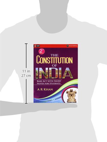 The Constitution of India: Bare Act with Short Notes