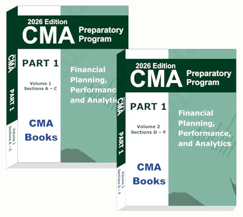 2026 US CMA Books Part 1 (Set of 2 Books)