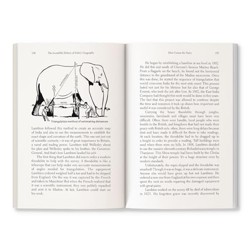 The Incredible History of India's Geography: Bestselling Children’s History | Full of Trivia and Fun Facts | Black and White Illustrations | Ages 12 +