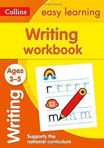 Collins Easy Learning Preschool: Writing Workbook Ages 3-5 book cover