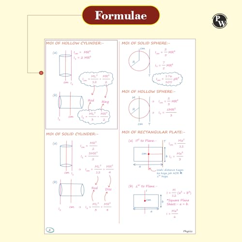 PW Med Easy Handwritten Notes Physics, Chemistry, Botany & Zoology For NEET/JEE and Board Exams 2026-27 | Flowcharts, Formulas, Tips & Tricks, Schematic Diagrams