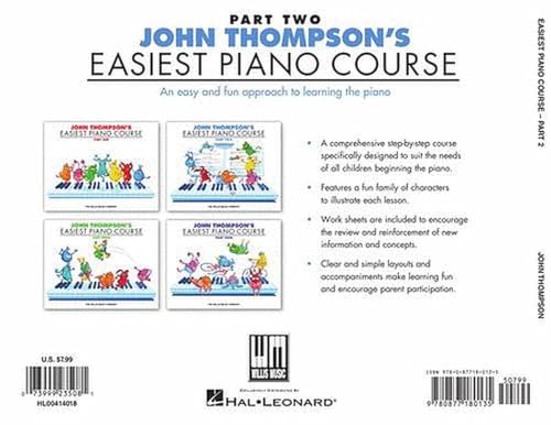 John Thompson's Easiest Piano Course 2
