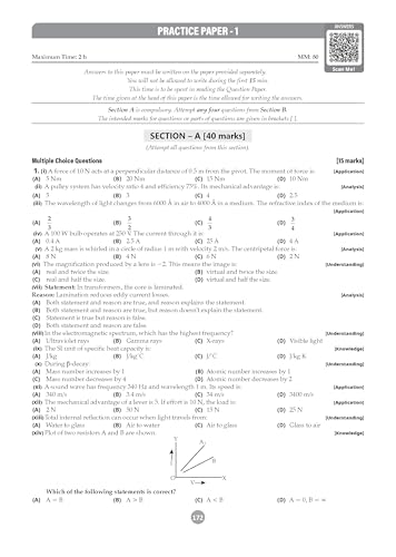 Oswaal Class 10 ICSE Question Bank Physics (2017-2026) | For 2027 Exam Chapter-wise & Topic-wise with Competency Based Questions | Includes 2026 Paper - fully solved | Self-Assessment Papers