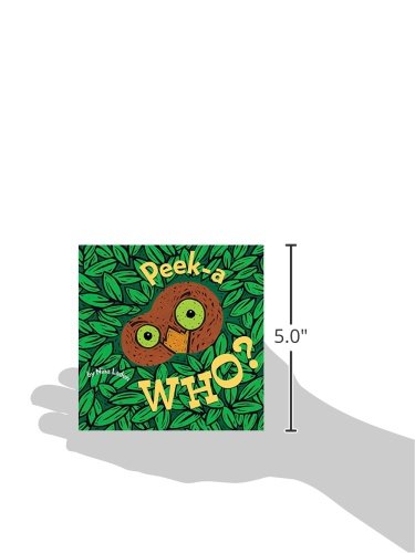 Peek-A Who? (Lift the Flap Books, Interactive Books for Kids, Interactive Read Aloud Books): Board Book