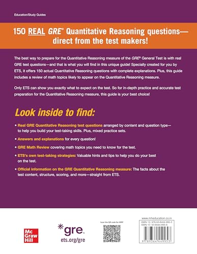 OFFICIAL GRE QUANTITATIVE REASONING PRACTICE QUES.VOL.1