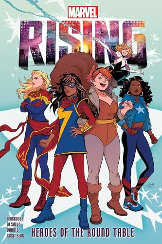MARVEL RISING: HEROES OF THE ROUND TABLE book cover