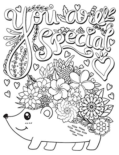 Motivation – Colouring Book for Adults | Inspirational Quotes to Color for Stress Relief, Mindfulness & Relaxation | Positive Affirmation Activity Book for Teens & Adults