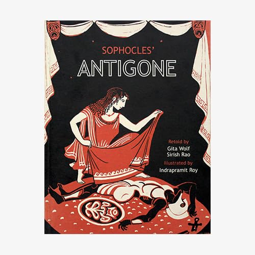 Antigone - Handmade book cover