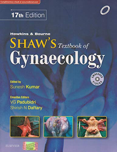Howkins & Bourne Shaw's Textbook of Gynaecology, 17e