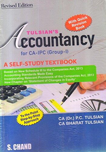 Tulisans Accountancy for CA-IPCC Group I with quick Revision Book book cover
