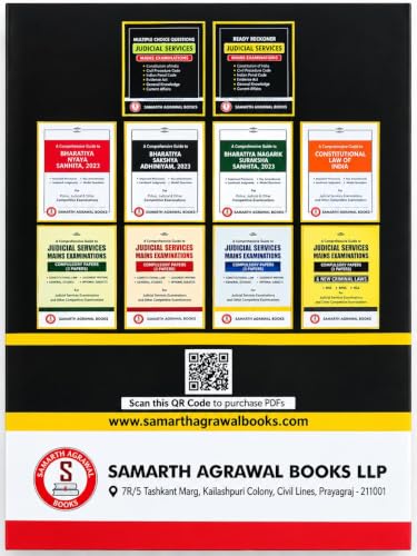 A Compendium of Multiple Choice Questions for Judicial Service Examinations – Volume 2 | Subject-Wise & Chapter-Wise MCQs | Civil Judge, HJS, APO & ... Edition | Samarth Agrawal & Shreya Bhargava