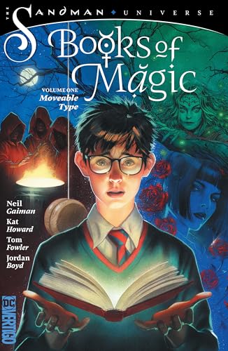 Books of Magic Vol. 1: Moveable Type (The Sandman Universe) book cover