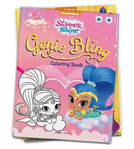 Genie Bling: Coloring Book for Kids (Shimmer & Shine) book cover