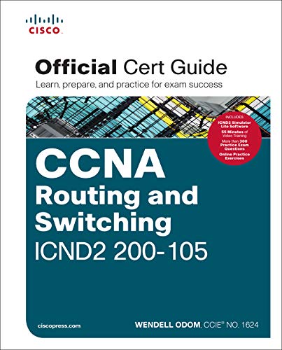 CCNA Routing and Switching Icnd2 200-105 Official Cert Guide book cover