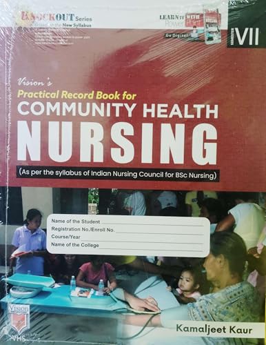 Practical Record Book For Community Health Nursing | Vision