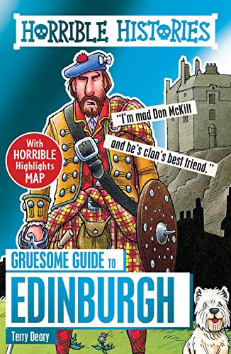 HORRIBLE HISTORIES: GRUESOME GUIDE TO EDINBURGH book cover