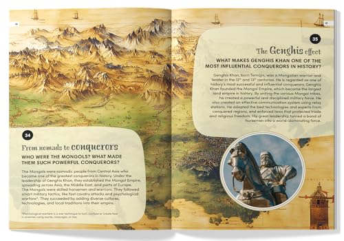 101 Q&A World History: Illustrated Encyclopedia of Amazing Questions and Answers for kids | Fun Knowledge Book with Simple Explanations & Bright Pictures | Ages 7+|Select Learning