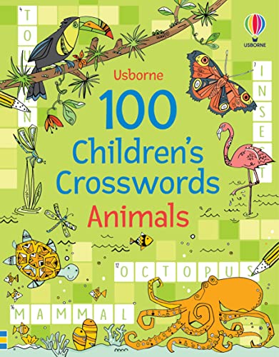 ANIMAL CROSSWORDS PAD book cover