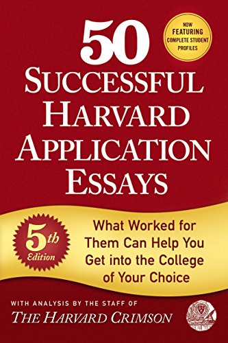 50 Successful Harvard Application Essays book cover