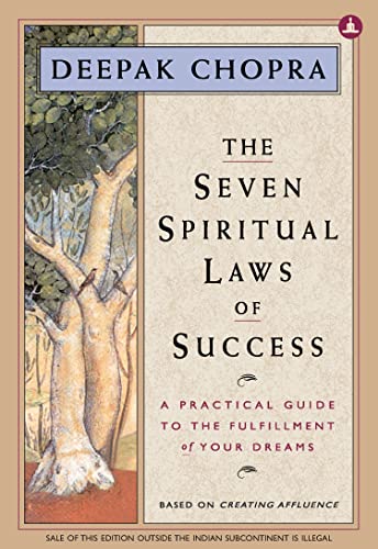 THE SEVEN SPIRITUAL LAWS OF SUCCESS book cover