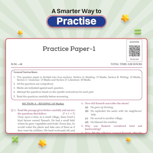Oswaal CBSE Class-7 One for All English (Poorvi) For 2026-27 Exam | As Per Latest NCERT & CBSE Syllabus | Chapter-wise Question Bank, Revision Notes, ... (CBSE One for All Question Banks (Class 7))