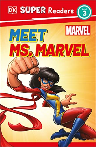 DK Super Readers Level 3 Marvel Meet Ms. Marvel book cover
