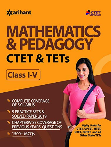 CTET & TETs for Class 1 to 5 Mathematics & Pedagogy 2019 book cover
