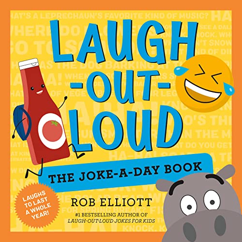 LAUGH-OUT-LOUD: THE JOKE-A-DAY BOOK book cover
