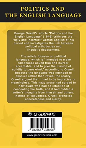 Politics and the English Language
