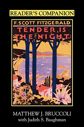 Readers Companion to F.Scott Fitzgeralds "Tender is the Night" book cover