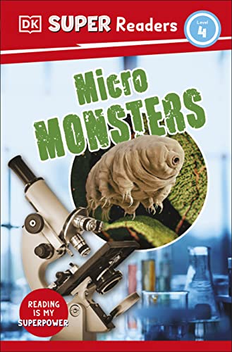 DK Super Readers Level 4 Micro Monsters book cover